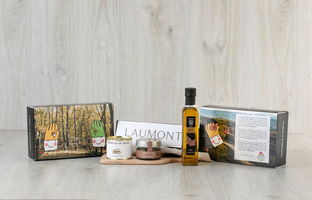 Laumont crea para estas Navidades un pack gourmet solidario con los niños y adolescentes con cáncer de la asociación AFANOC