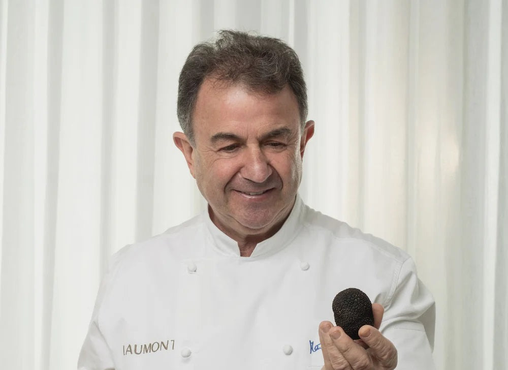Entrevistamos a Martín Berasategui: el arte que nace entre trufas y setas Laumont