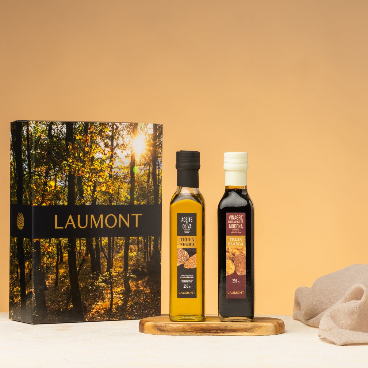 Pack Gourmet: Aceite Trufa Negra + Vinagre Trufa Blanca