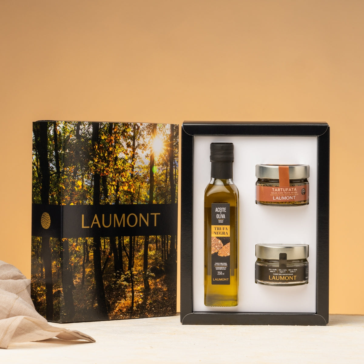 Pack Gourmet Trufado: Tartufata + Sal trufada + Aceite Trufa Negra