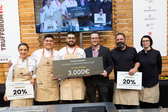 Ricardo Pina gana el premio Laumont a la mejor receta con trufa negra del 2023