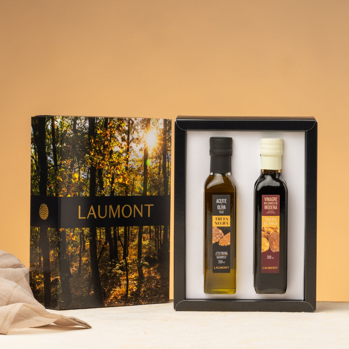 Pack Gourmet: Aceite Trufa Negra + Vinagre Trufa Blanca