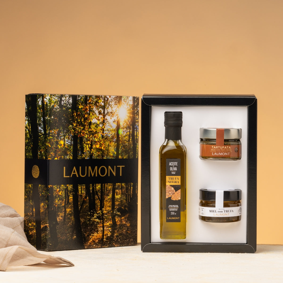 PACK SWEET TRUFFLE – Miel Trufada + Aceite de Trufa Negra + Tartufata