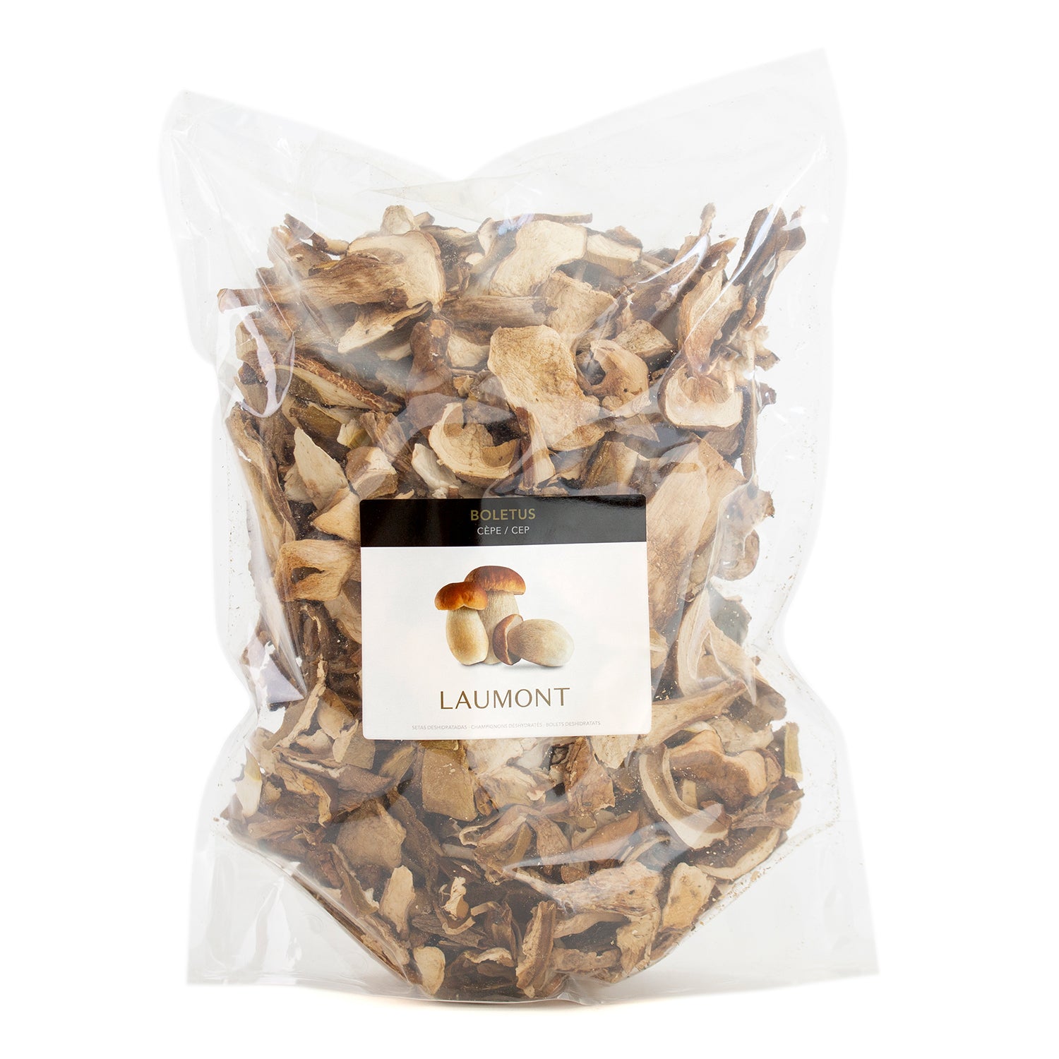 Boletus silvestre deshidratado