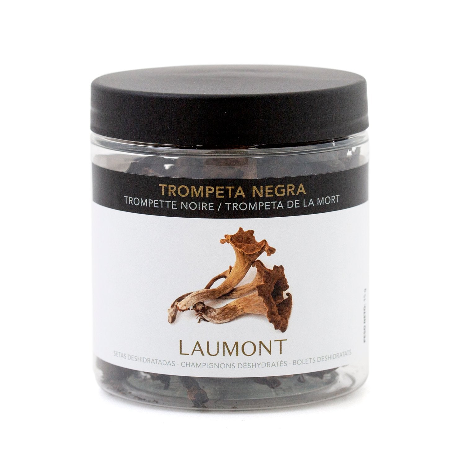 Trompeta de la mort silvestre deshidratada