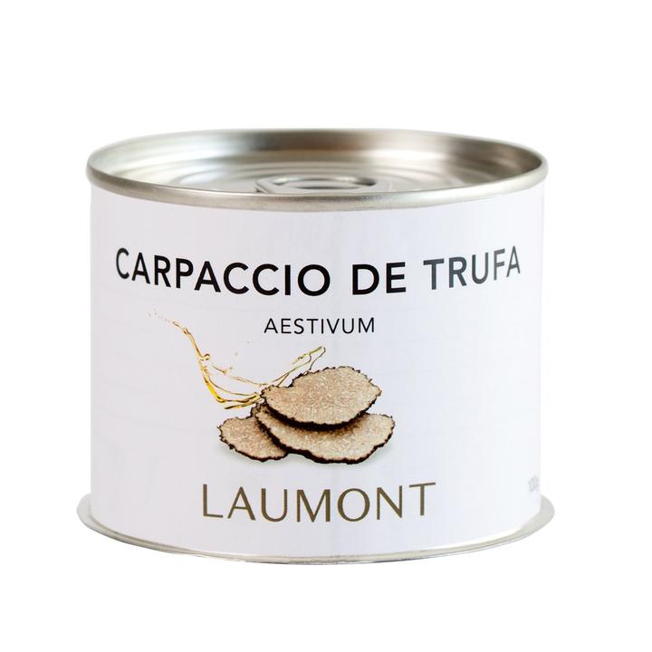 Carpaccio tòfona d'estiu amb oli aromatitzat Llauna 200 g Laumont