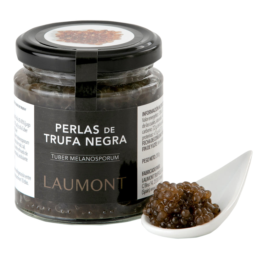 Perlas de trufa negra